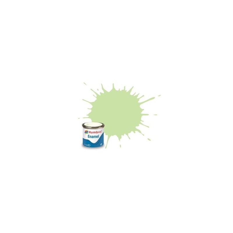 Humbrol 36 émail pastel vert mat 14 ml