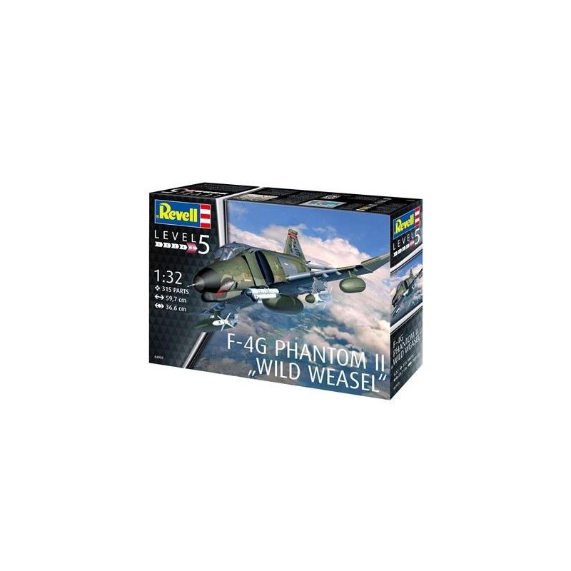 Revell 4959 1 - 32 F-4G PhantomII Wild Weasel 315 pièces niveau 5
