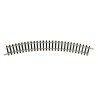 Fleischmann 22223 N Rail courbe, rayon R3 30 deg.