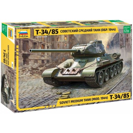 Zvezda 3687 1 - 35 char T-34-85