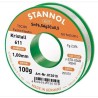 Stannol 611 813010 fil d àtain pour brasure 1,0 mm 100 g. Sn96,5Ag3Cu0,5