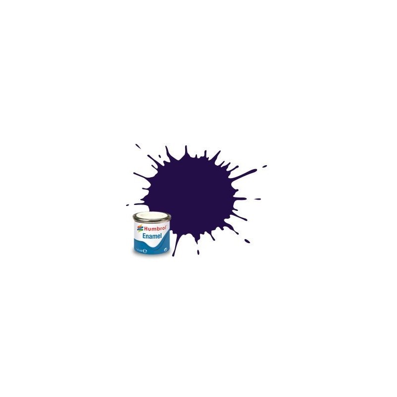 Humbrol 68 émail violet brillant 14 mL