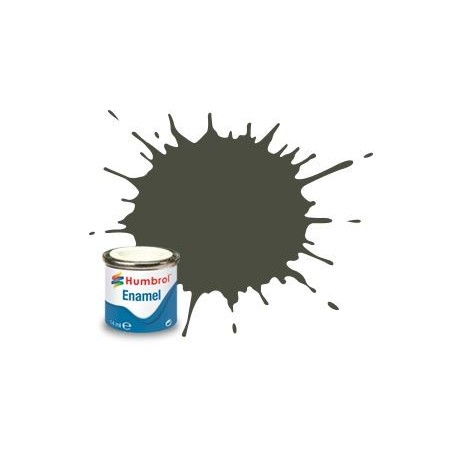 Humbrol 253 émail vert foncé RLM 83 mat 14 mL