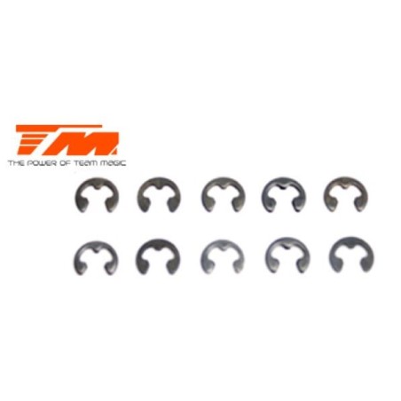 Team magic 116227 clips2 mm (10 pièces)