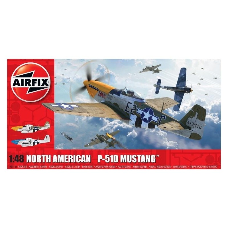 Airfix A05138 1 - 48 North American P-51 Mustang