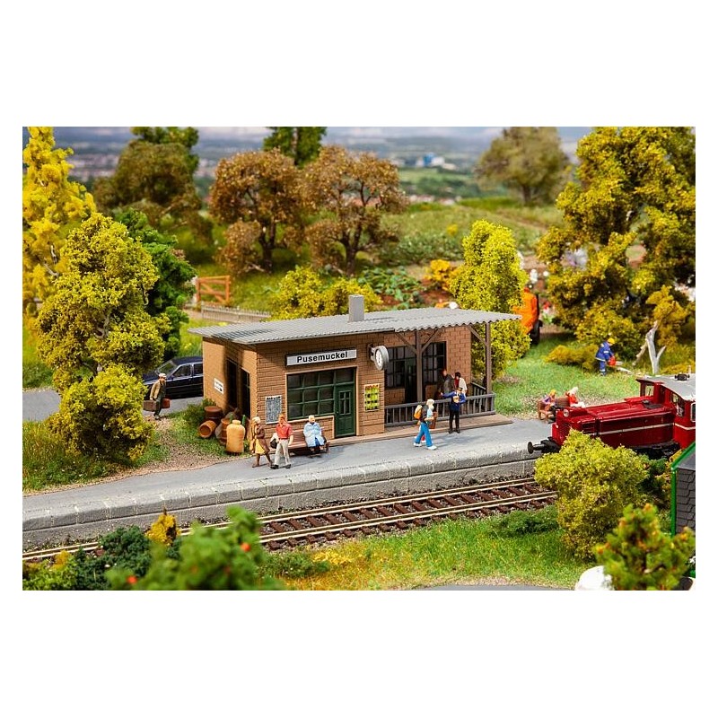 Faller 110204 HO station, halte Pusemuckel