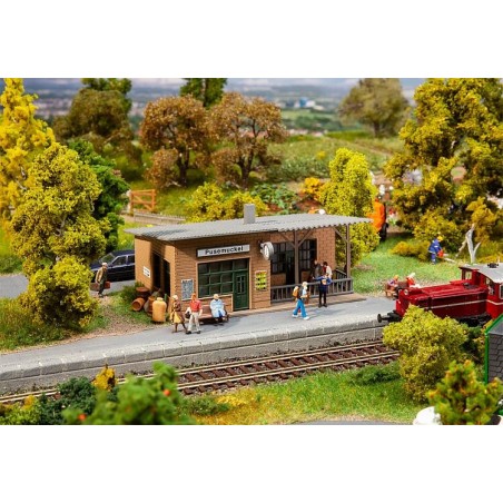 Faller 110204 HO station, halte Pusemuckel Faller 110204 HO station, halte Pusemuckel