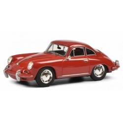 Scuco 450879400 1 - 43 Porsche 356 SC Coupé rouge série limitée à 500 pièces
