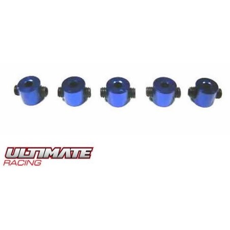 Ultimate Racing 1851 bagues d arrêt en alluminiul 2 mm (5 pièces) Ultimate Racing 1851 bagues d arrêt en alluminiul 2 mm (5 pièces)