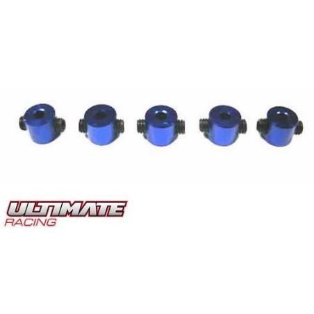 Ultimate Racing 1851 bagues d arrêt en alluminiul 2 mm (5 pièces)