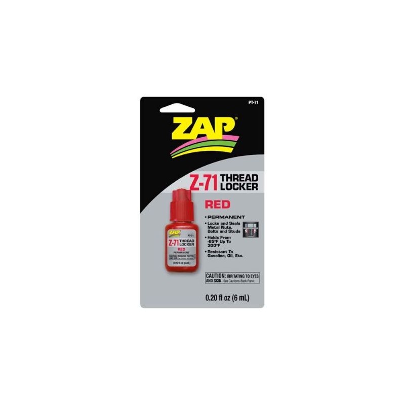 ZAP ZPT71 colle frein-filet permanent 6 mL
