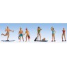 Noch 15854 HO sportifs aquatique (6 figurines)