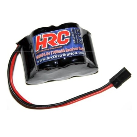 HRC05517HB accu 6,0 V 1700 mAh prise bec