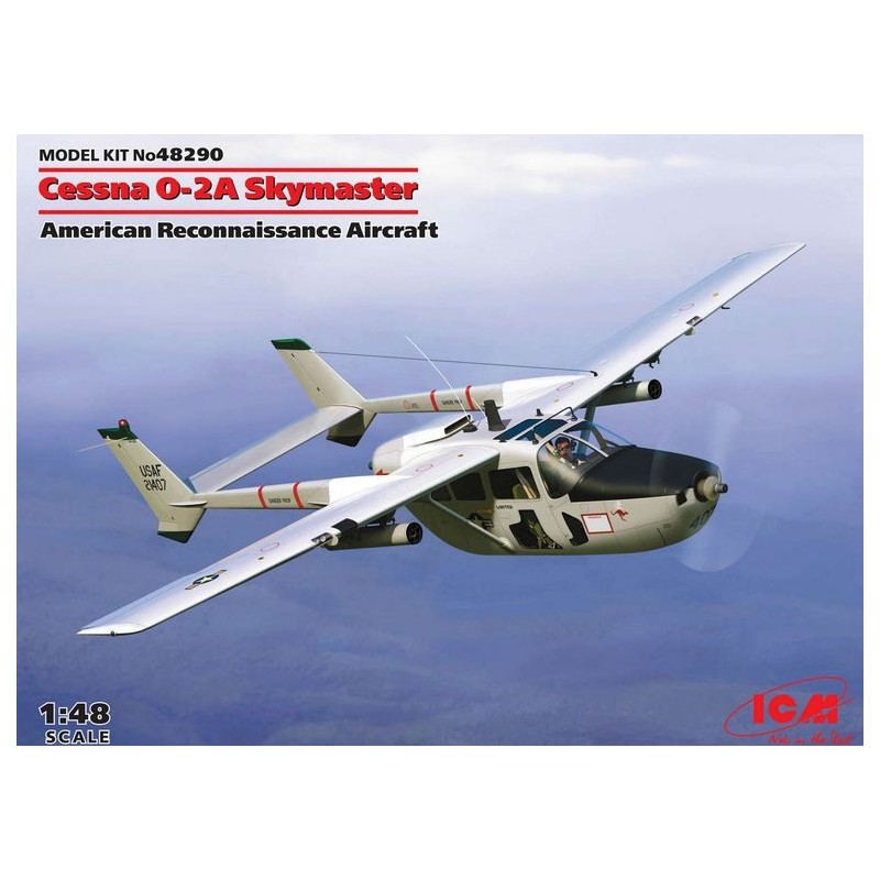 ICM 48290 1 - 48 Cessna O-2A Skymaster