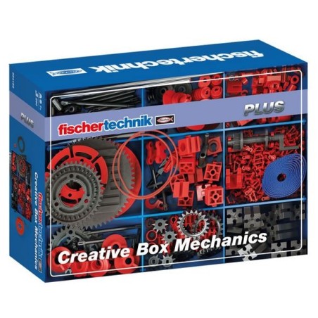 Fischer Technik 554196 creative box mecanics 290 pièces, dès 7 ans Fischer Technik 554196 creative box mecanics 290 pièces, dès 7 ans