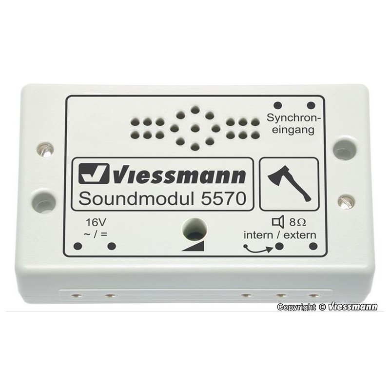 Viessmann 5570 HO module sonore bucheron