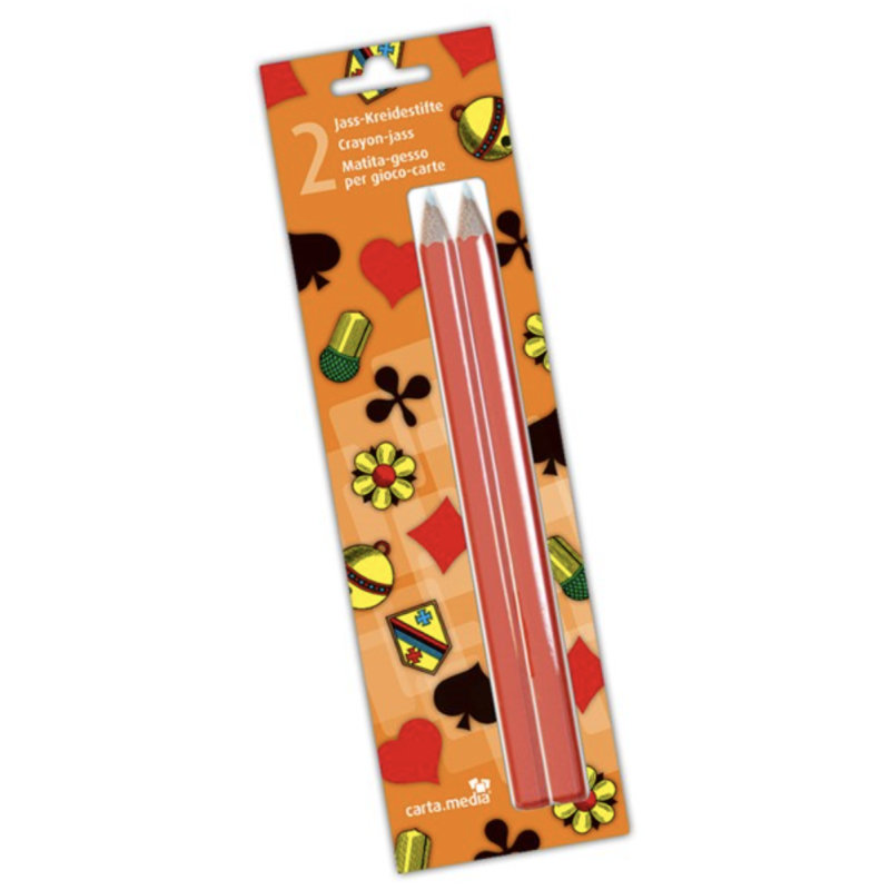 Cartamedia 7327 set de 2 crayons jass