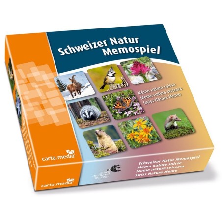 Cartamedia 7111 jeu de mémoire nature en suisse Cartamedia 7111 jeu de mémoire nature en suisse