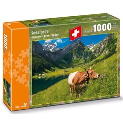 Carta media 7267 puzzle Seealsee lac,en Appenzell 1000 pièces