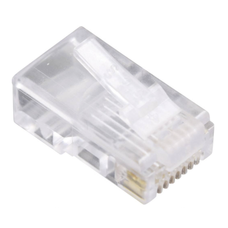 RJ-8 (RJ45) 940-SP-3088R connecteur 8 pôles à sertir RJ-8 (RJ45) 940-SP-3088R connecteur 8 pôles à sertir