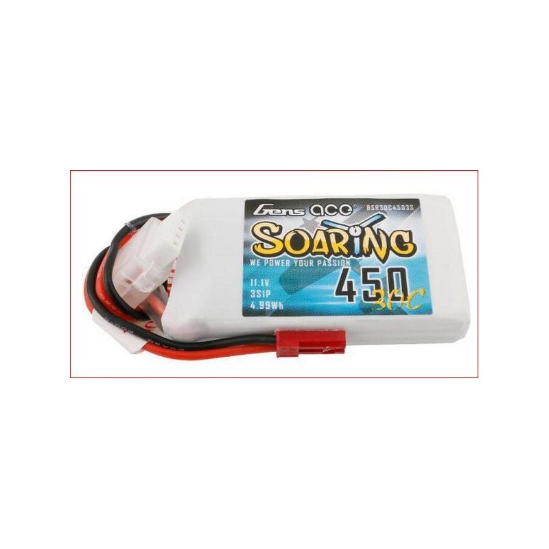 Gens BSR30C4503S Accu Li-Po 11,1 V 450 mAh 30 C 3S