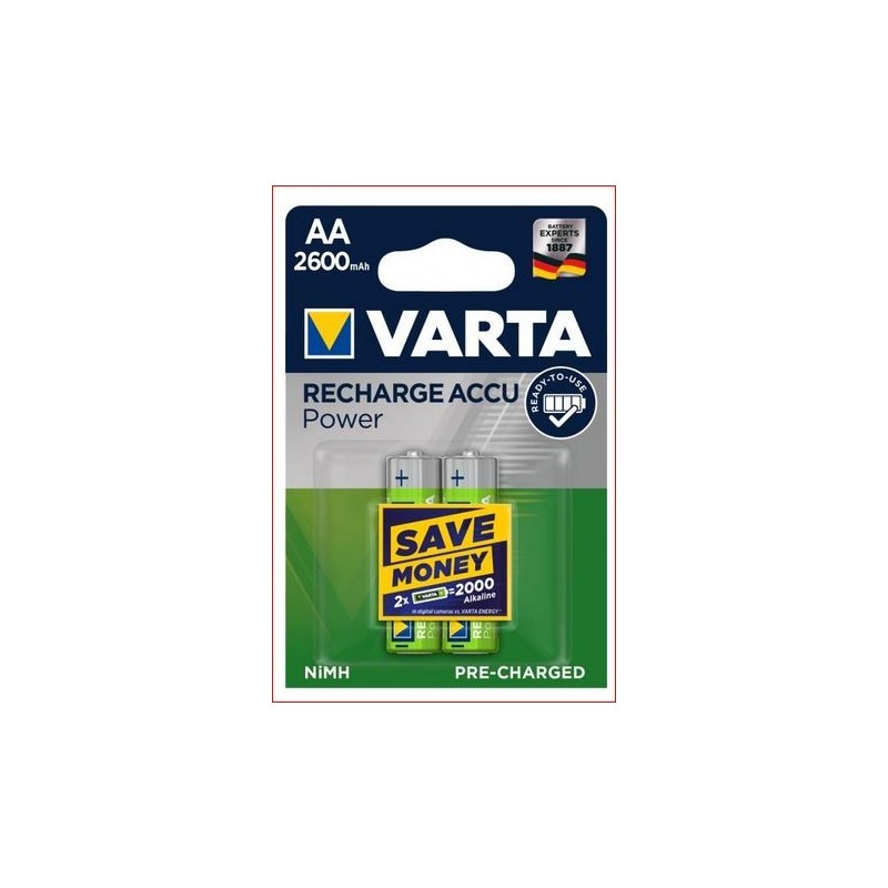 Varta 05716101402 accu AA Ni-Mh 1,2 V 2600 mAh