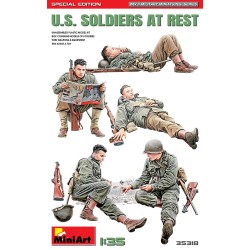 MiniArt 35318 1 - 35 U.S. soldiers at rest