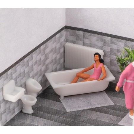 Faller 180993 HO lot céramique de salle de bain Faller 180993 HO lot céramique de salle de bain
