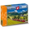 Carta media 7268 puzzle Appenzeller Bahnen bei Weissbad, 1000 pièces, 700 x 500 mm