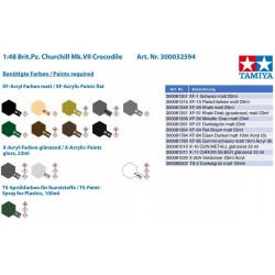 Tamiya 32594 1 - 48 Churchill Mk.VII crocodile