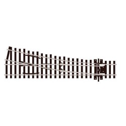 Peco SL-E191 HO AIGUILLE DROITE CODE 75