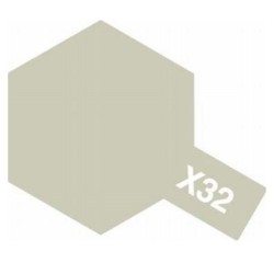 Tamiya 81532 X32 titanium silver 10 mL