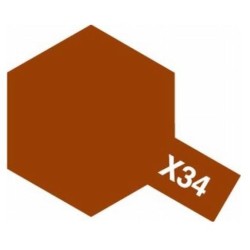 Tamiya 81534 X34 metallic brown 10 mL