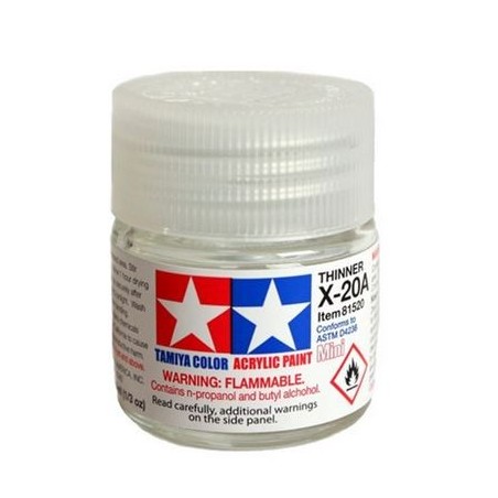 Tamiya 81520 X20A thinner 10 mL Tamiya 81520 X20A thinner 10 mL