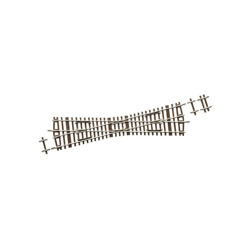 Roco 42497 HO croisement 230 mm 15 deg. Rocoline