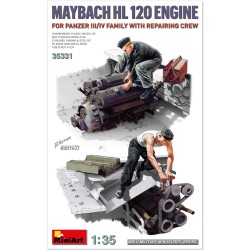 MiniArt 35331 1 - 35 moteur Maybach HL 120 avec personnel