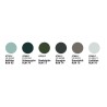 Italeri 436AP set de 6 coloris acrilique aqua Luftwaffe WWII