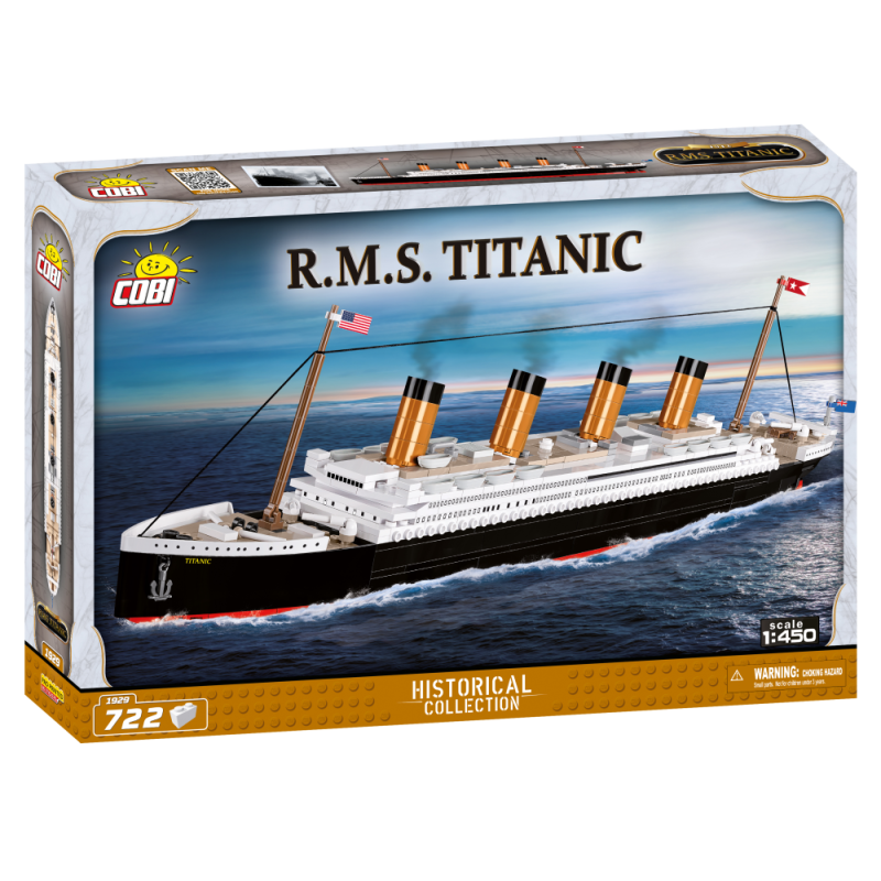 Cobi 1929 R.M.S. Titanic, 722 pièces