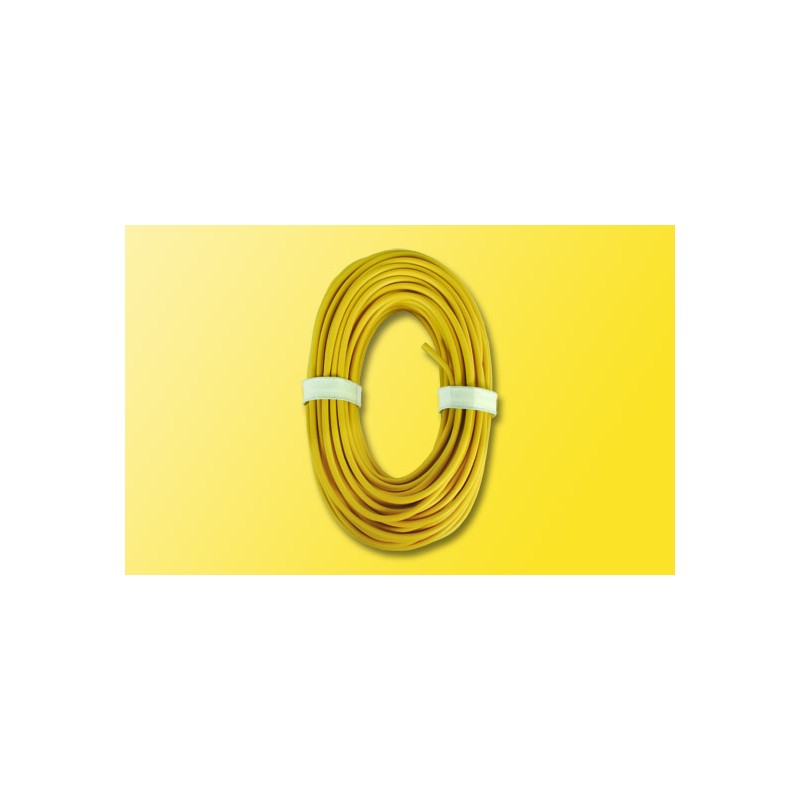 Viessmann 6897 câble jaune 0,75 mm2 10 m