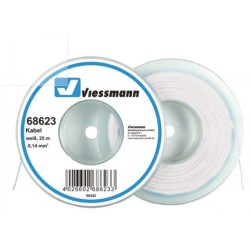 Viessmann 68623 câble blanc...