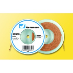 Viessmann 68653 câble brun...