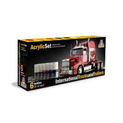 Italeri 435AP 6 couleurs acrylic international truck
