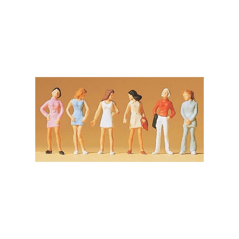 Preiser 14006 HO adolescentes, 6 figurineses