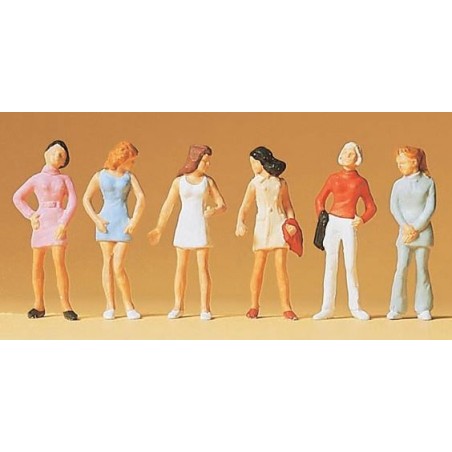 Preiser 14006 HO adolescentes, 6 figurineses