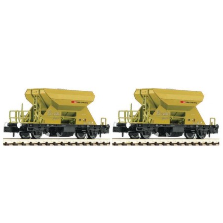 Fleischmann 822914 N set de 2 wagons CFF Fccnpps (Xns) ép VI