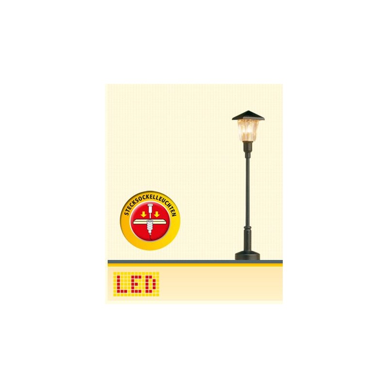 Brawa 84013 HO candelabre H 58 mm, LED
