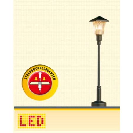 Brawa 84013 HO candelabre H 58 mm, LED