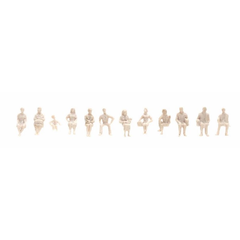 Noch 16000 1 - 100 12 figurines pour architectes couleur blanches