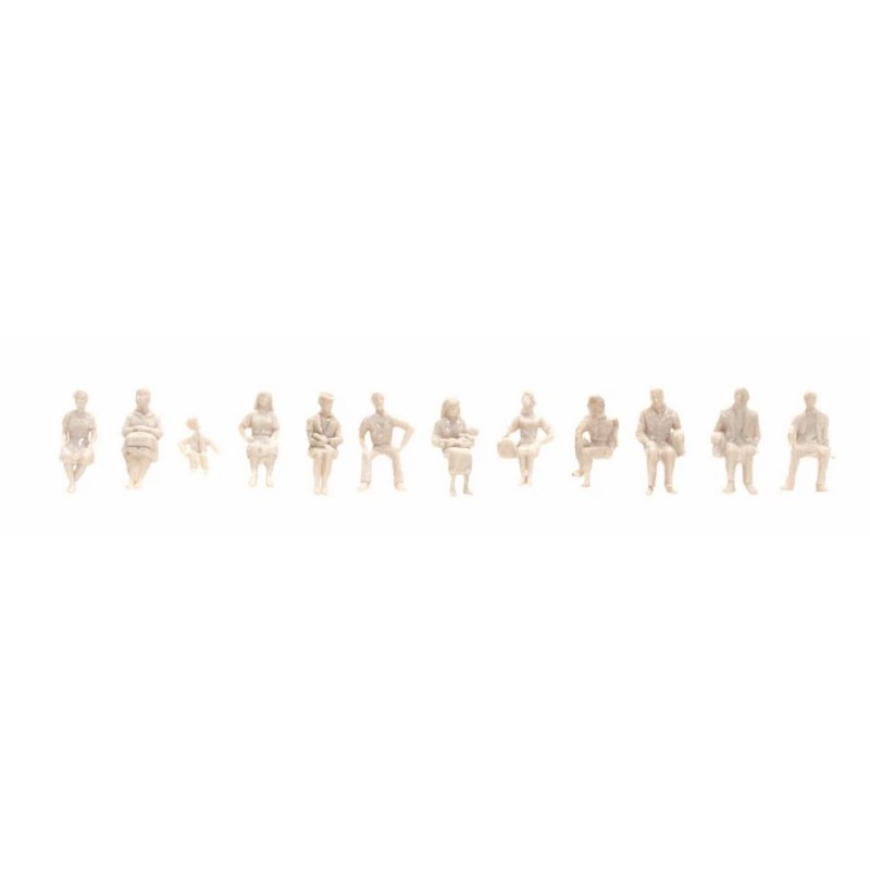 Noch 16000 1 - 100 12 figurines pour architectes couleur blanches