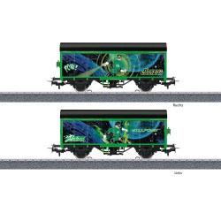Märklin 44830 HO Wagon couvert Green lantern